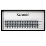 Kalentin Pestañas Individuales Con Nudo Plano 12mm